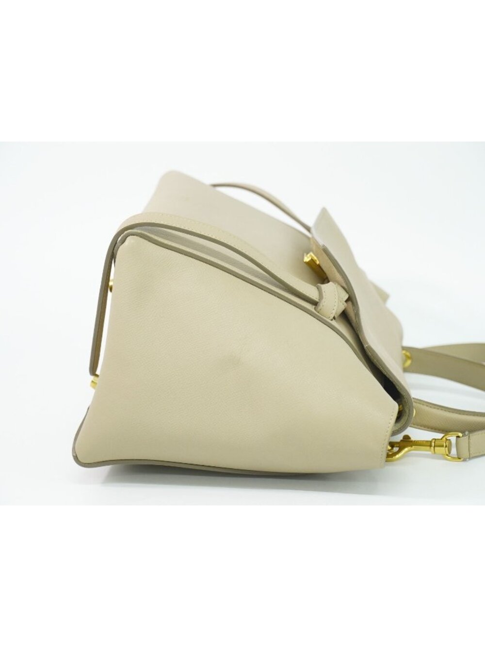 Celine Belt Bag Mini 2-Way Leather Beige - Picture 4 of 9